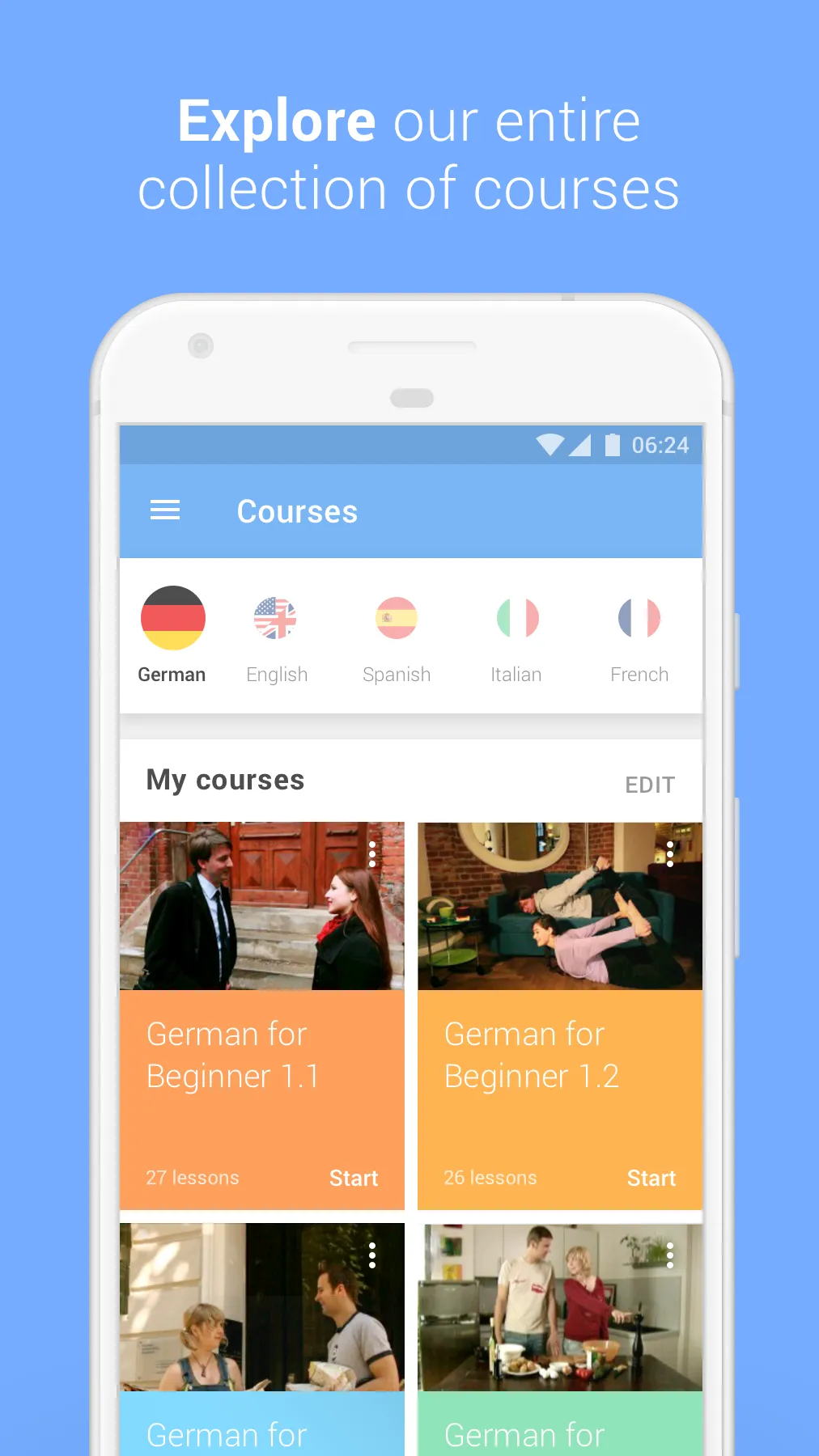 LinguaTV Language Learning | Indus Appstore | Screenshot