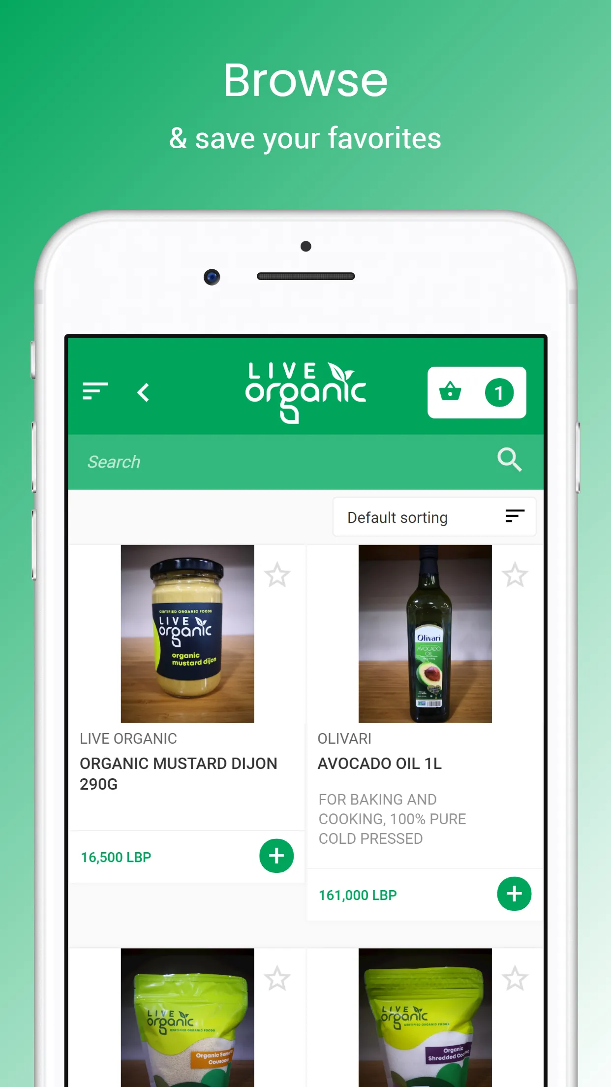 Live Organic | Indus Appstore | Screenshot