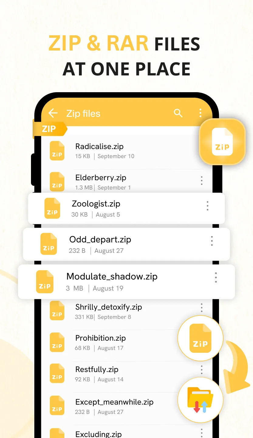 File Reader - PDF, Word, ZIP | Indus Appstore | Screenshot