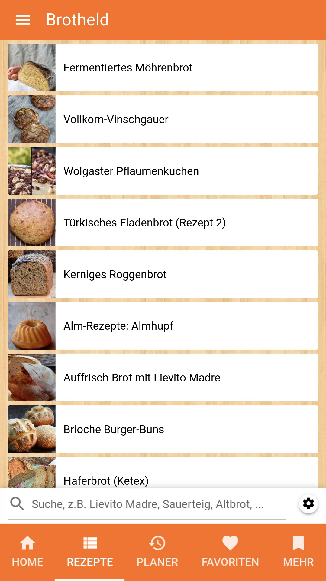 Brotheld - Einfach Brot backen | Indus Appstore | Screenshot