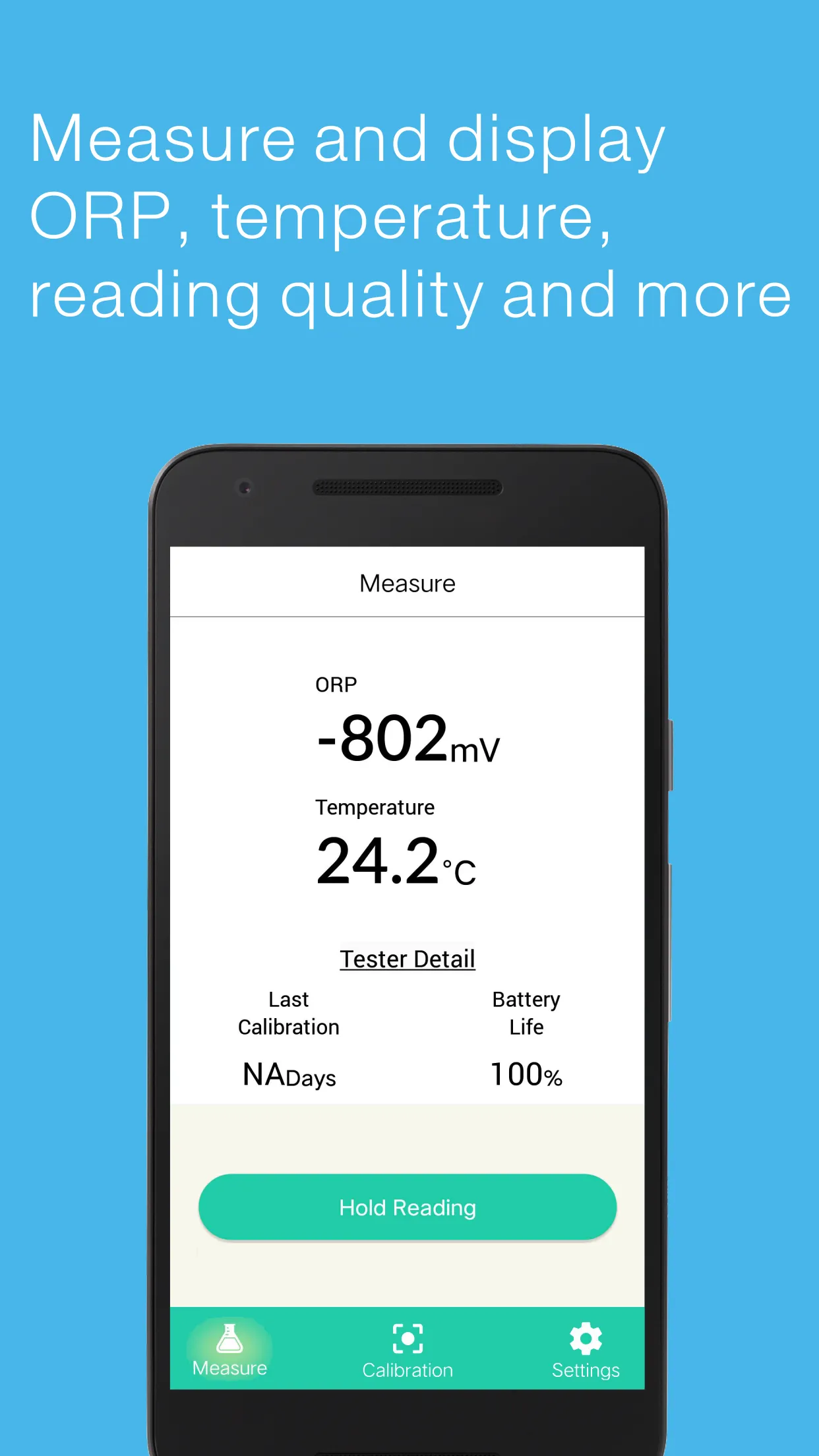 ORP Basic for Jenco Wand ORP65 | Indus Appstore | Screenshot