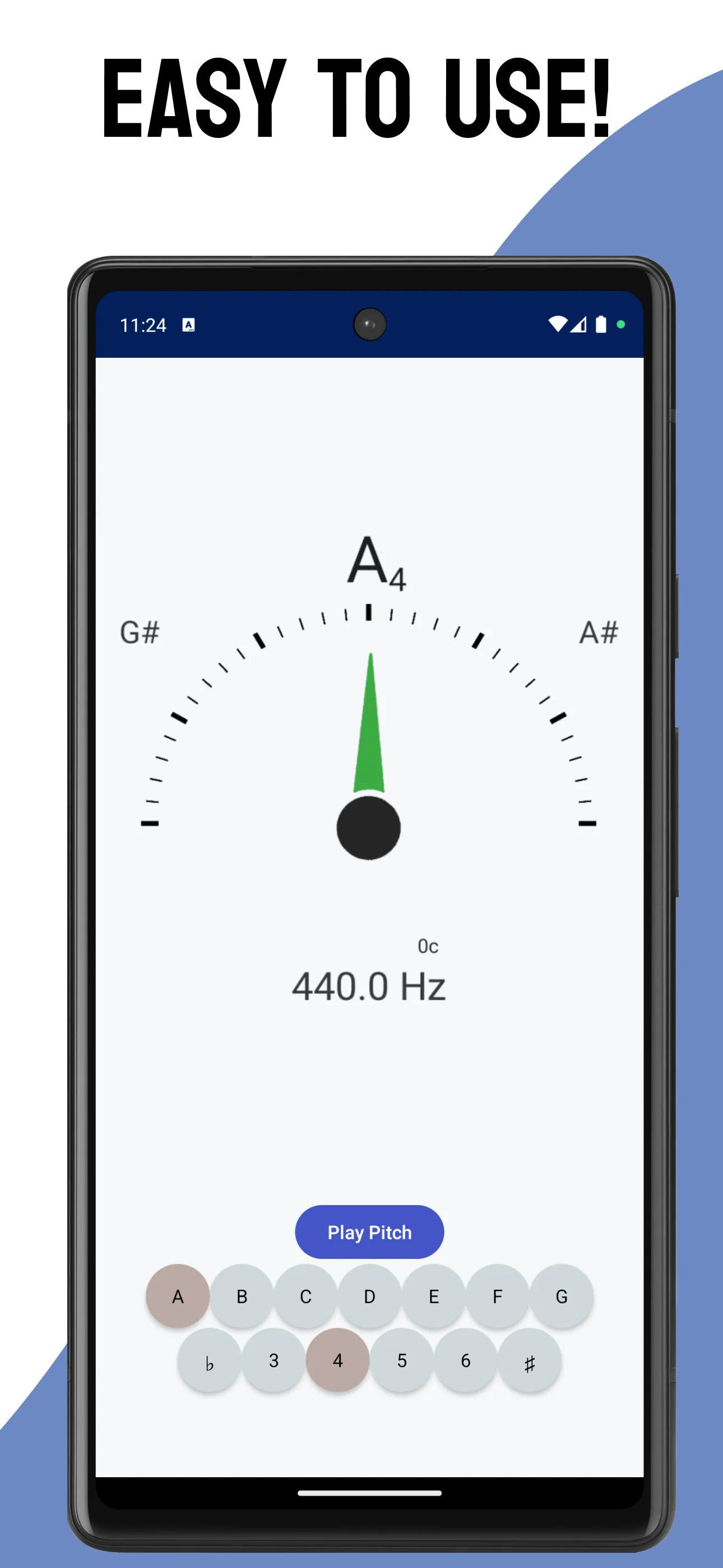 Chromatic Tuner and Tone Maker | Indus Appstore | Screenshot