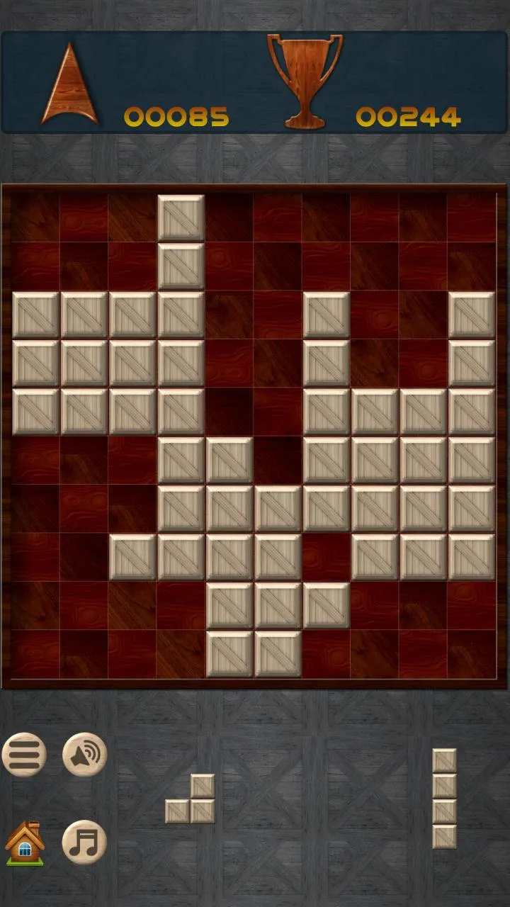 Wooden Block Puzzle Game | Indus Appstore | Screenshot