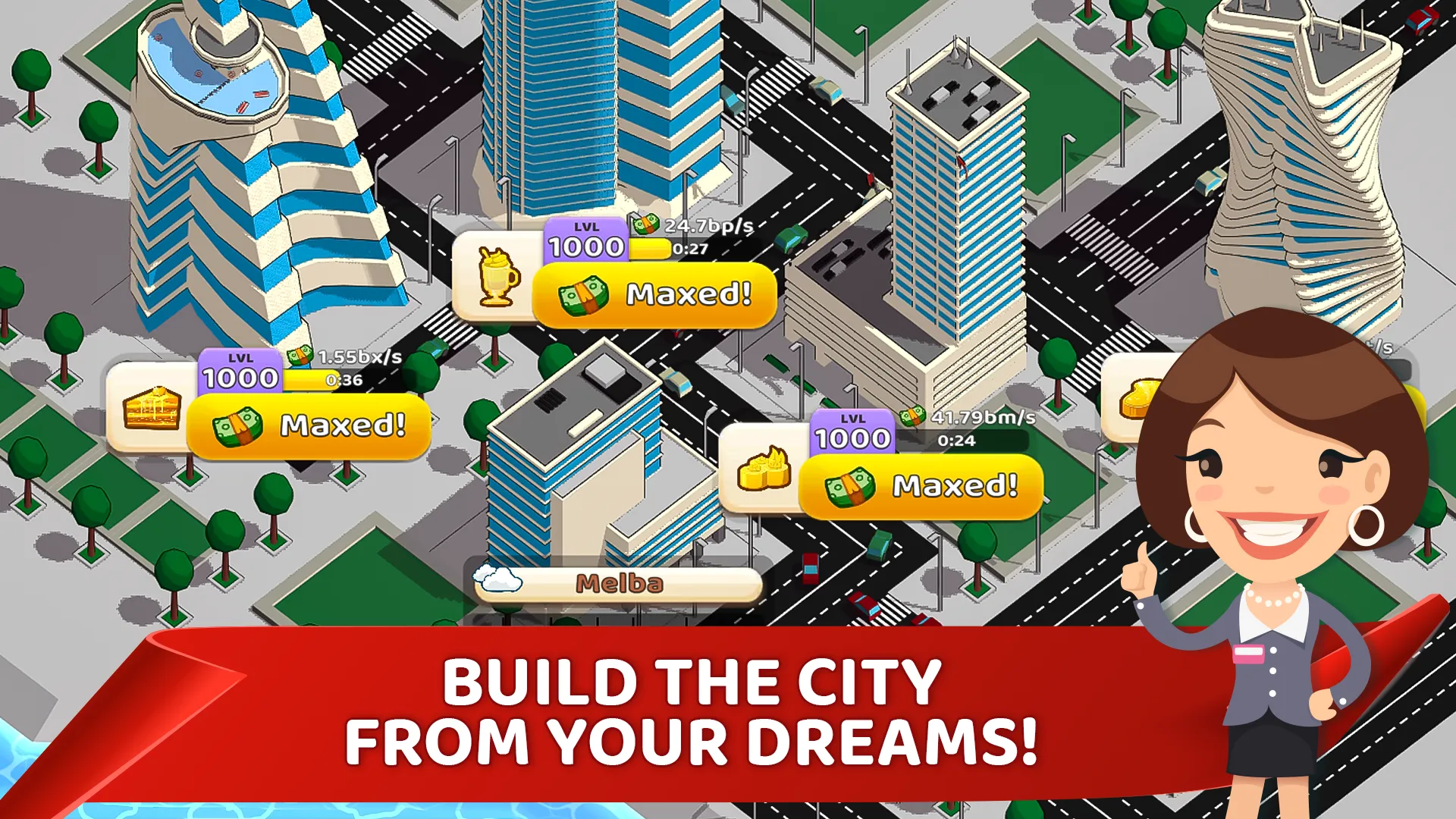 Mayor Tycoon: Idle City Sim | Indus Appstore | Screenshot