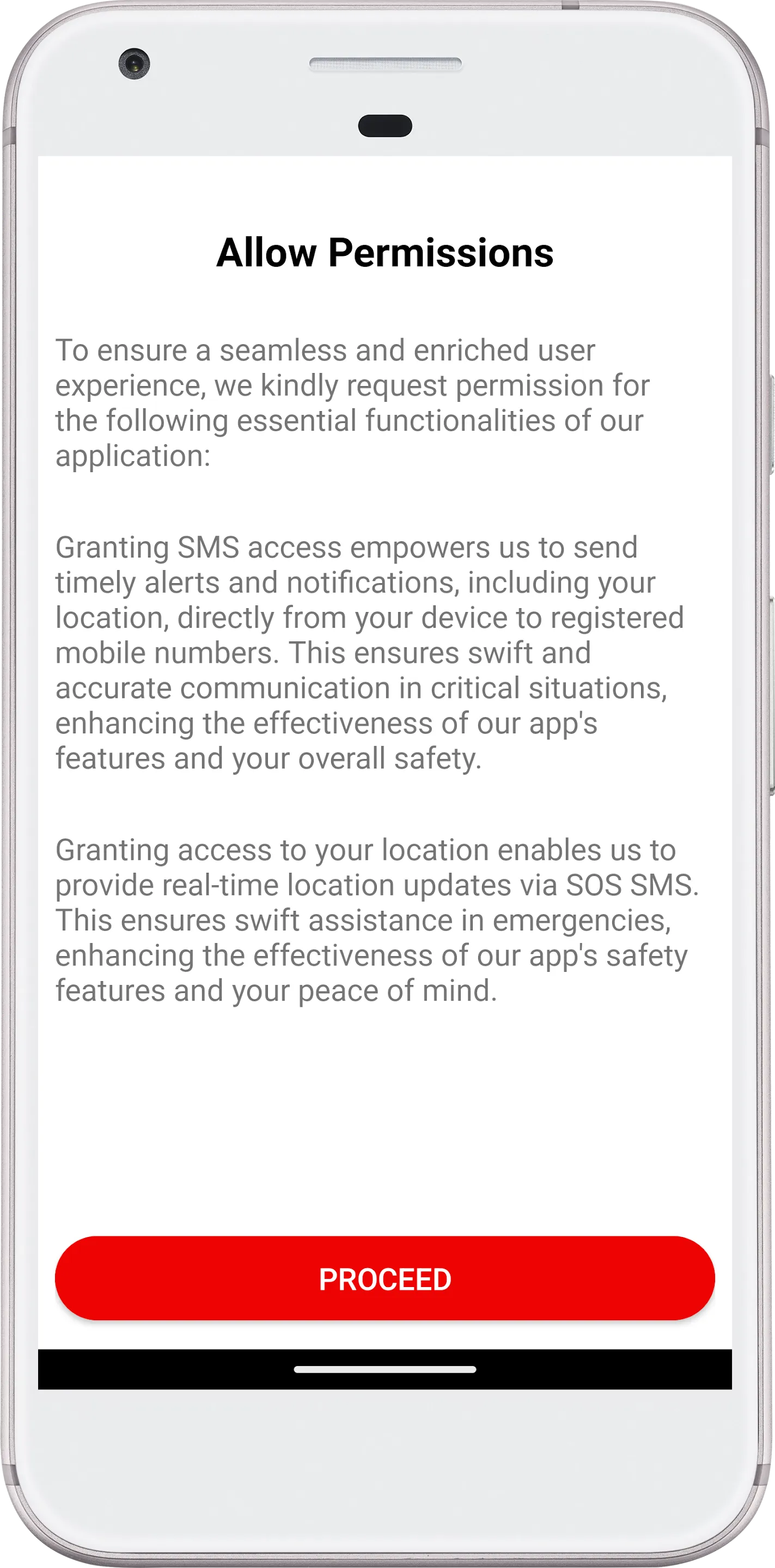 Group SOS Alert | Emergency | Indus Appstore | Screenshot