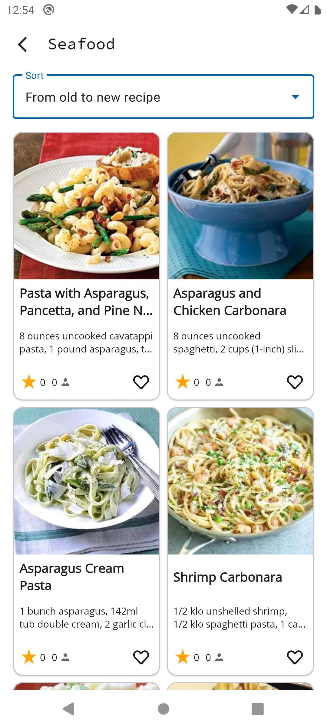 Pasta Recipes | Indus Appstore | Screenshot