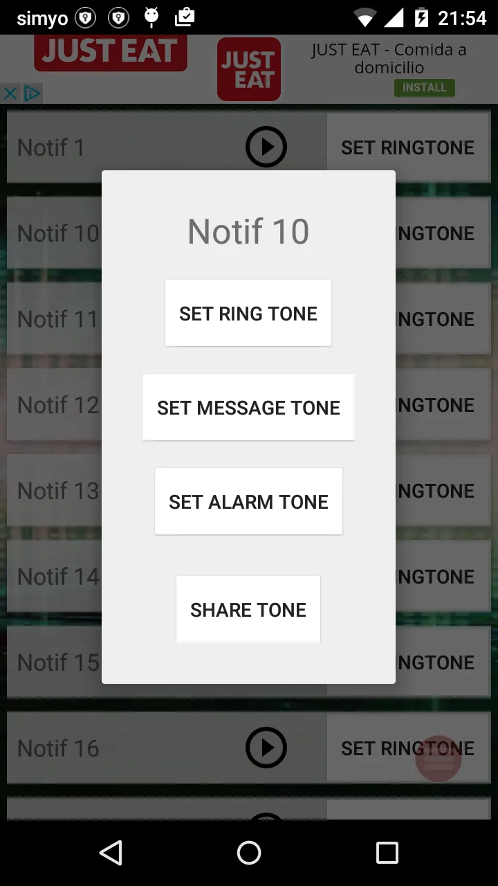 Notification & message sounds | Indus Appstore | Screenshot