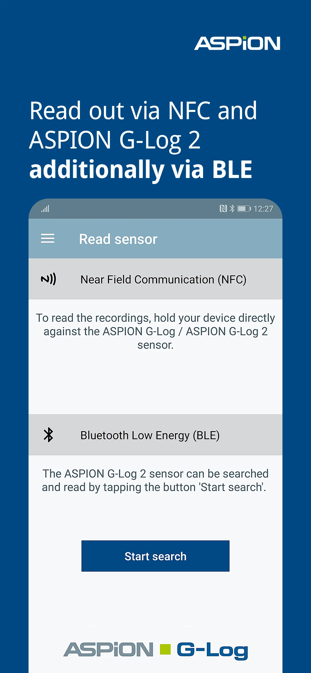 ASPION G-Log Data Logger | Indus Appstore | Screenshot