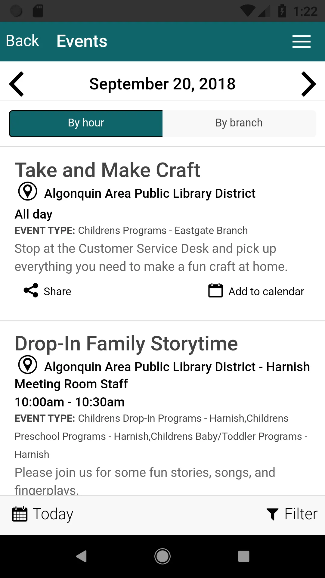 Algonquin Public Library | Indus Appstore | Screenshot