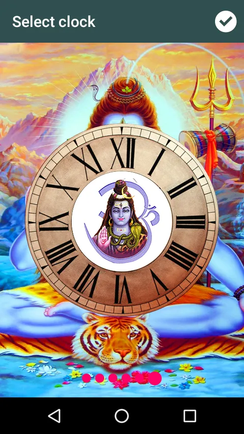 Shiv Ji Clock Live Wallpaper | Indus Appstore | Screenshot