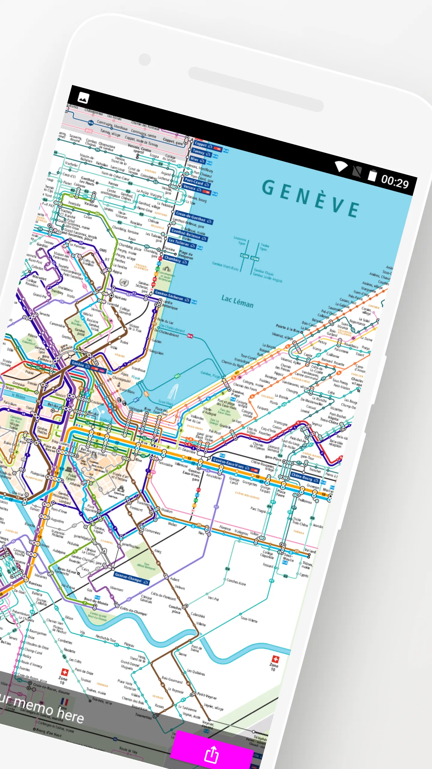 Geneva Bus Train Travel Guide | Indus Appstore | Screenshot