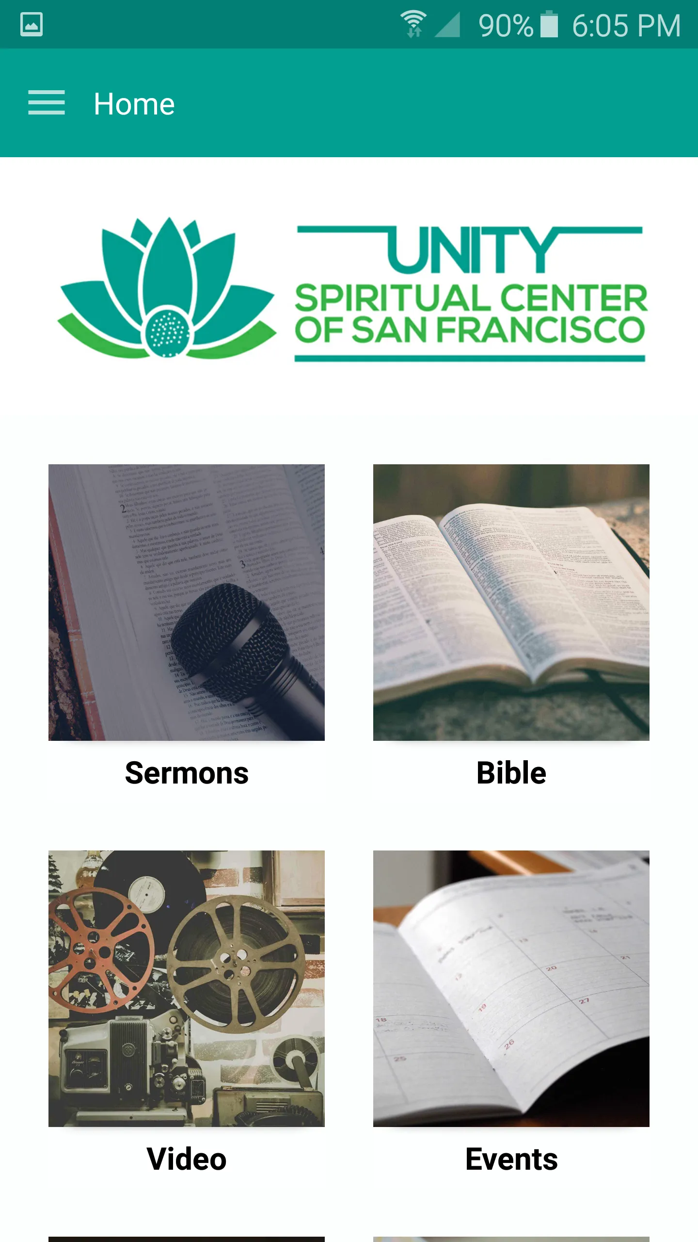 Unity Spiritual Center of SF | Indus Appstore | Screenshot