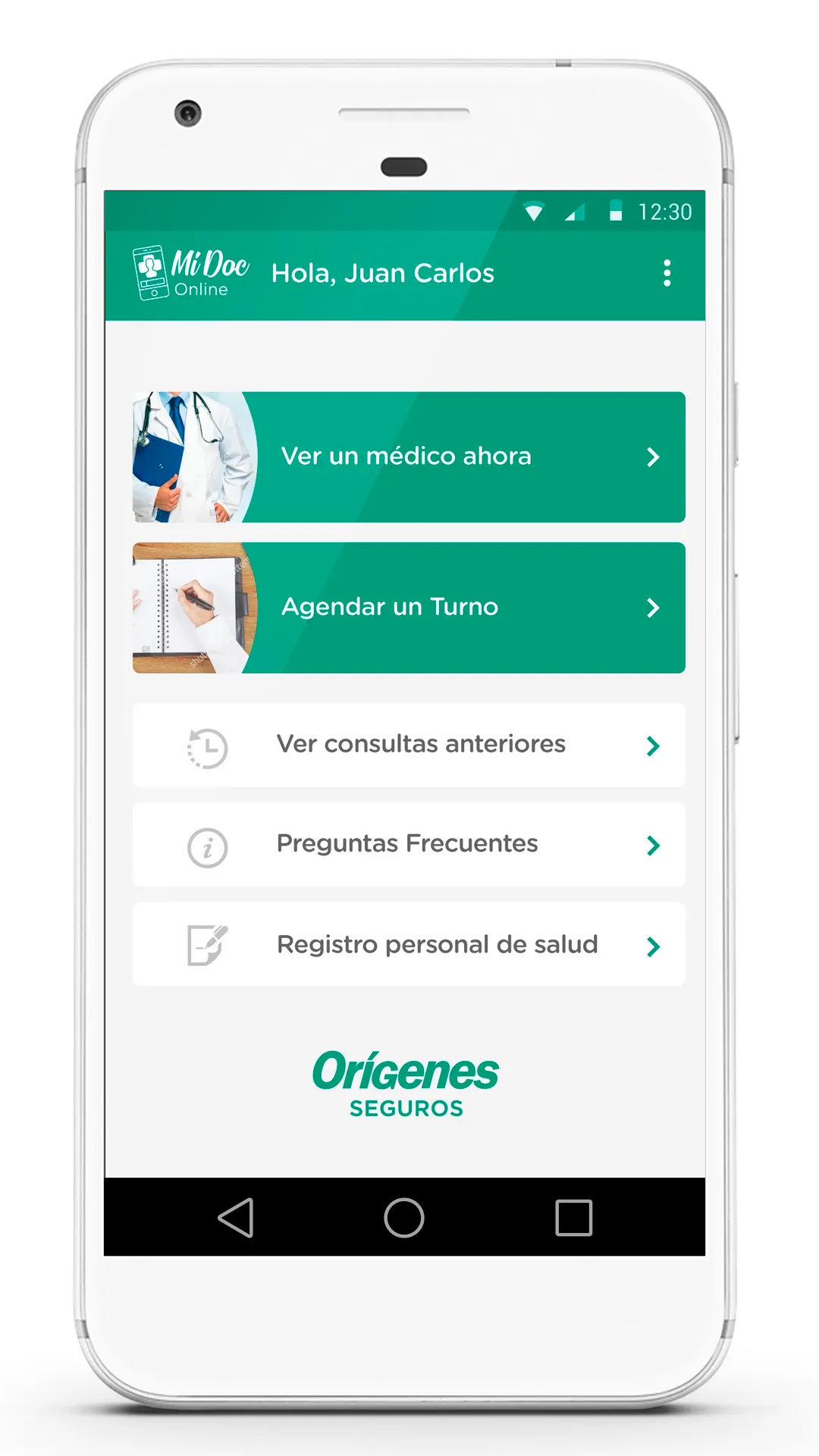 Orígenes Mi Doc Online | Indus Appstore | Screenshot