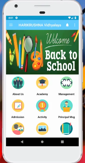 HARIKRUSHNA Vidhyalaya | Indus Appstore | Screenshot