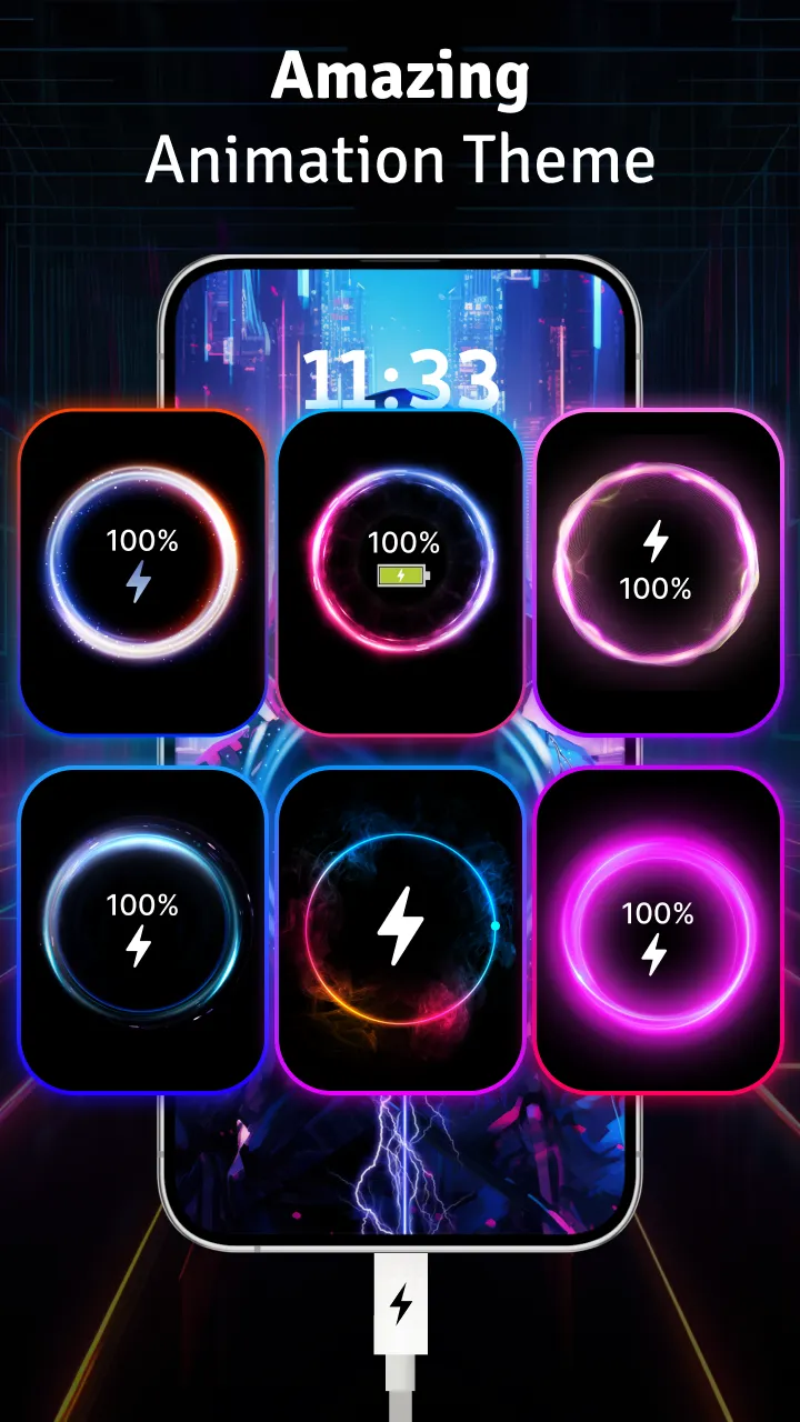 Battery Charger Animation App | Indus Appstore | Screenshot