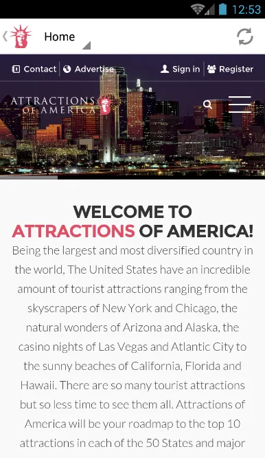 Attractions of America | Indus Appstore | Screenshot