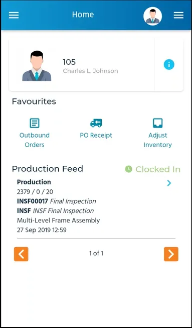 Epicor Kinetic Warehouse | Indus Appstore | Screenshot