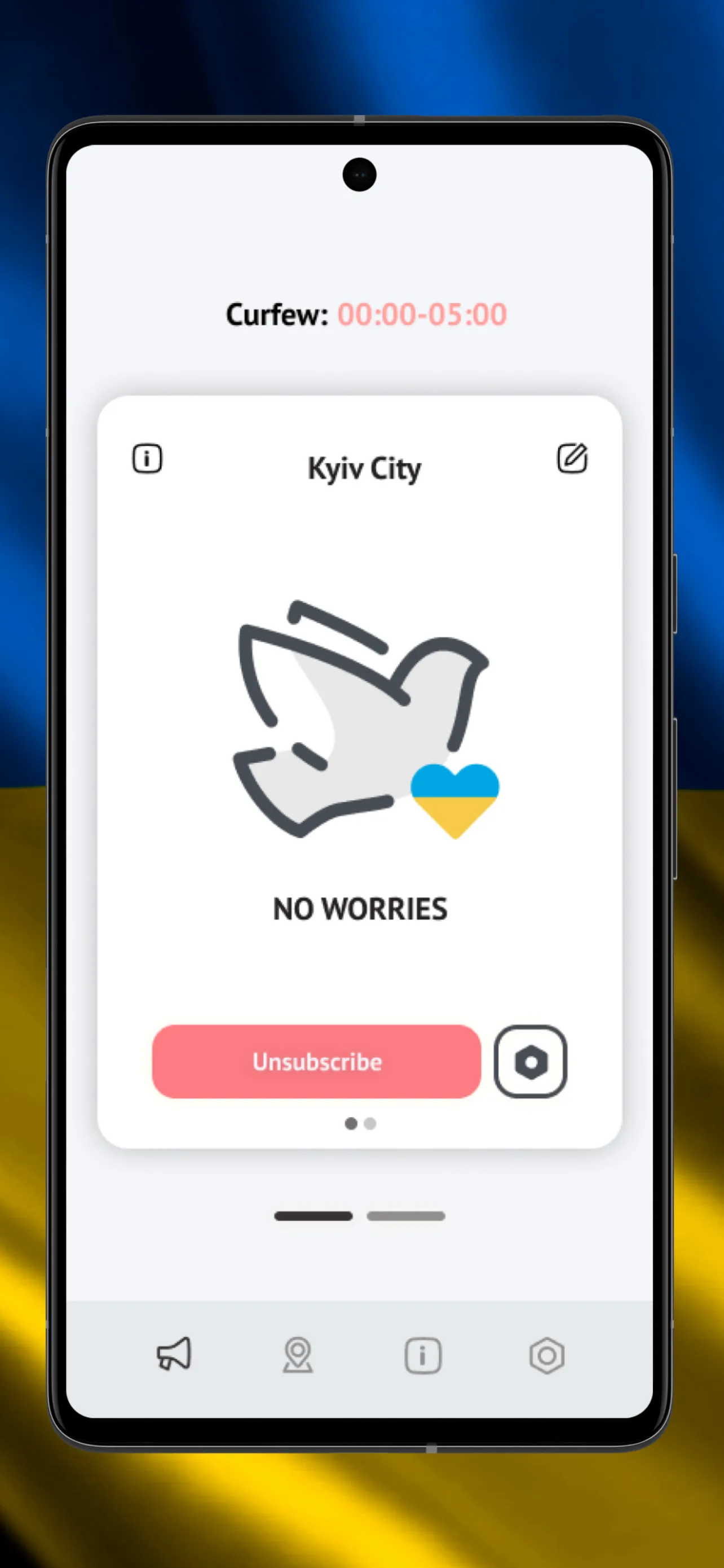 Air Alarm Ukraine | Indus Appstore | Screenshot