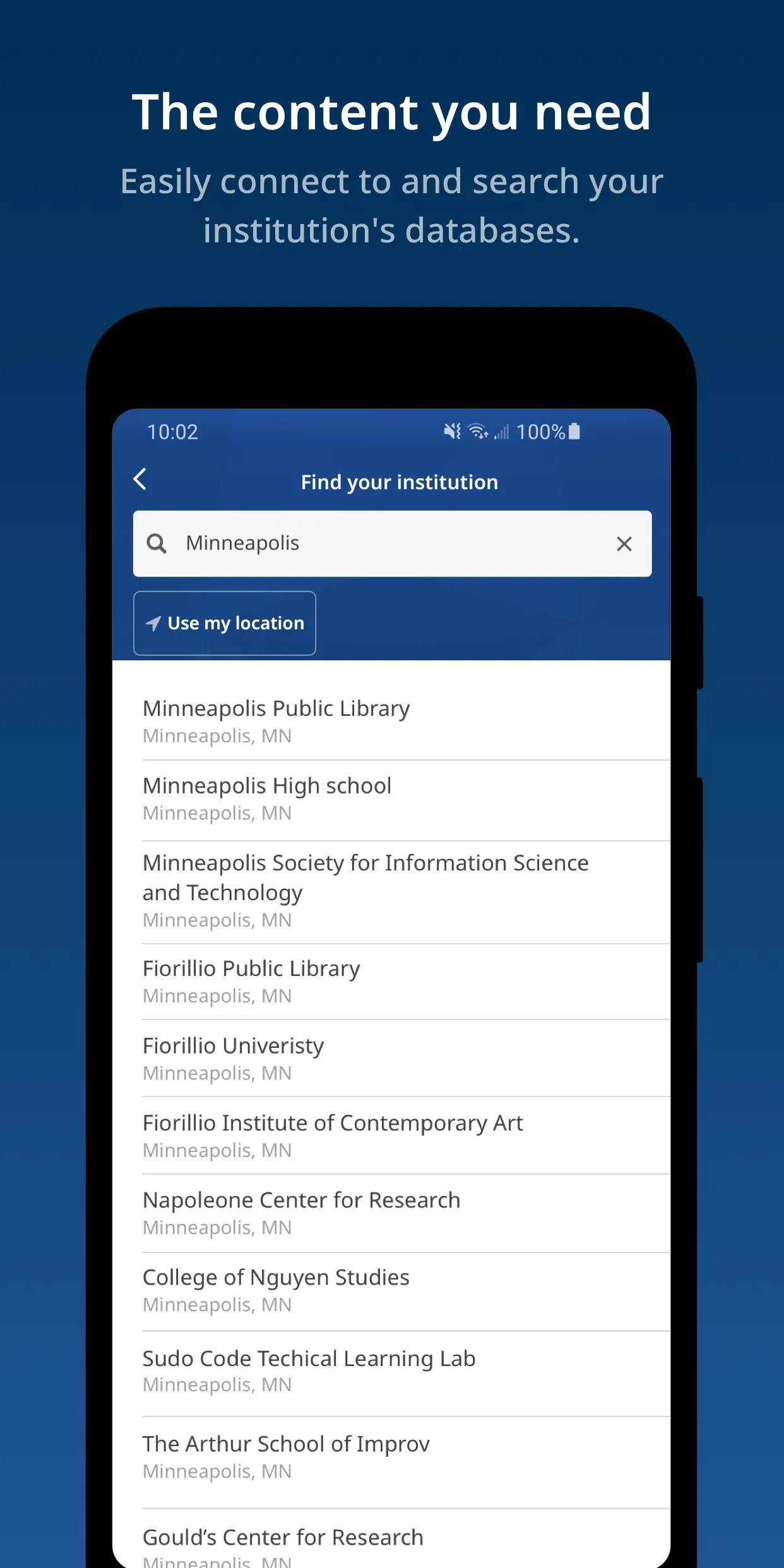 EBSCO Mobile | Indus Appstore | Screenshot