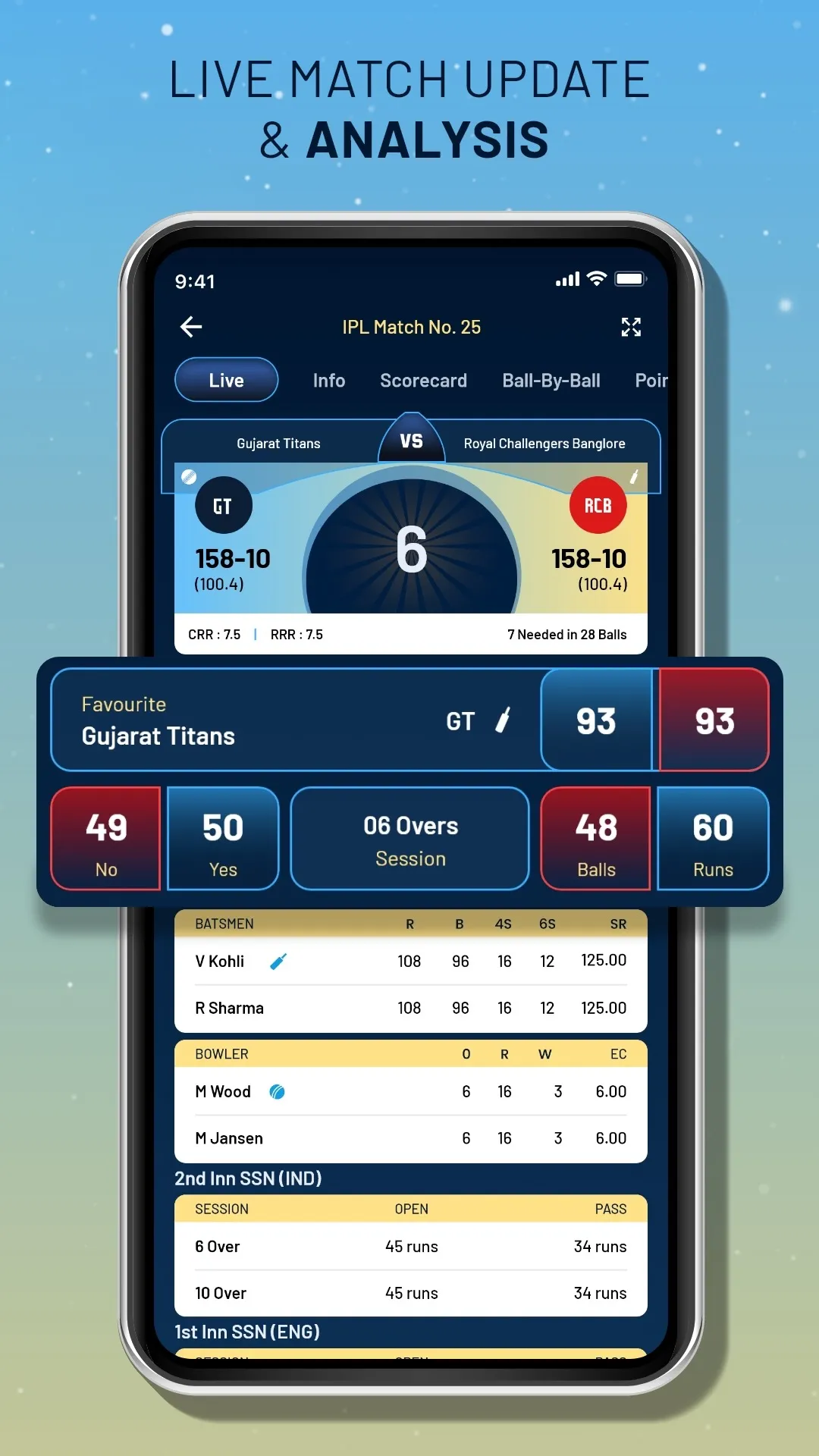 Titans11 Cricket Live Line | Indus Appstore | Screenshot