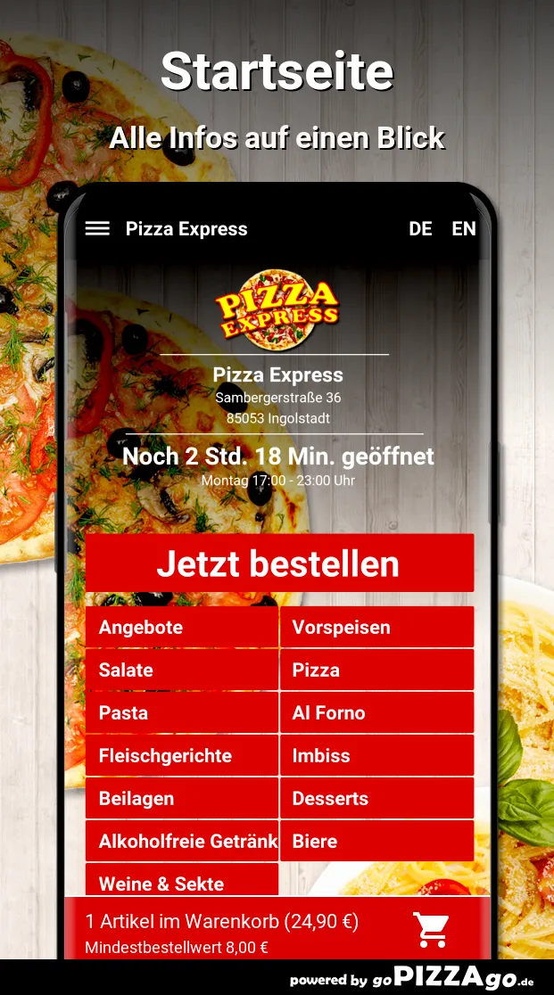 Pizza Express Ingolstadt | Indus Appstore | Screenshot