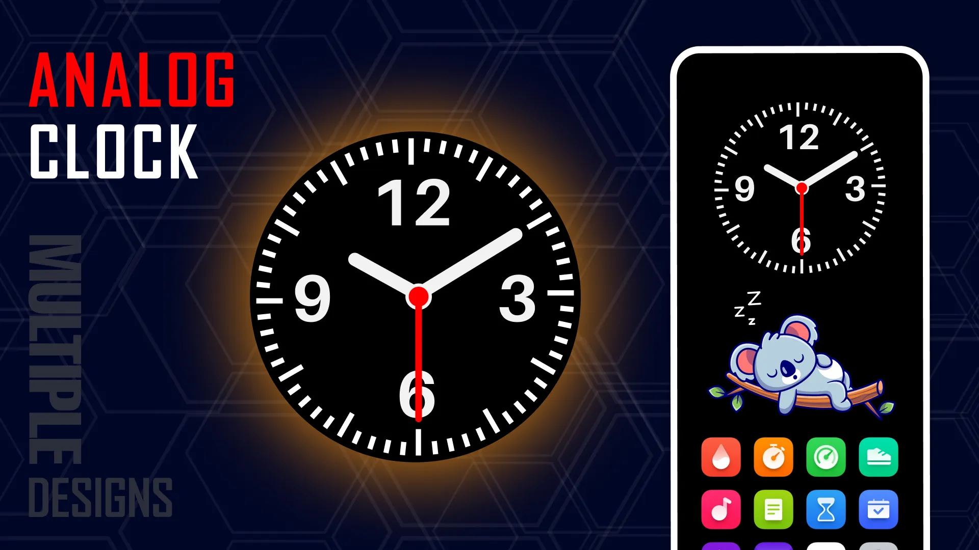 Analog Clock Live Wallpaper | Indus Appstore | Screenshot