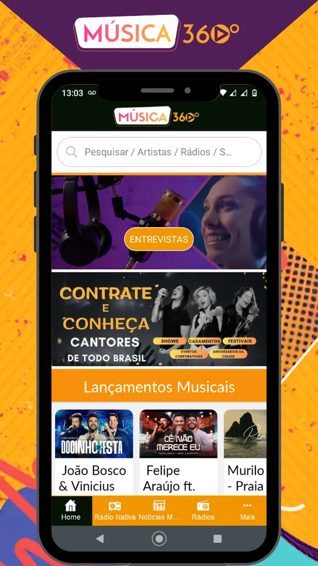 Musica 360 Radios Online FM/AM | Indus Appstore | Screenshot