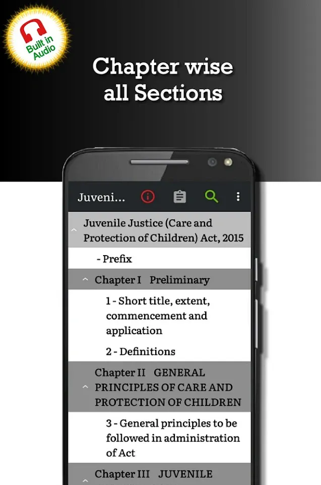 Juvenile Justice Act 2015 | Indus Appstore | Screenshot