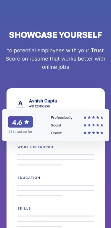 TrustScore - Home Jobs Online | Indus Appstore | Screenshot