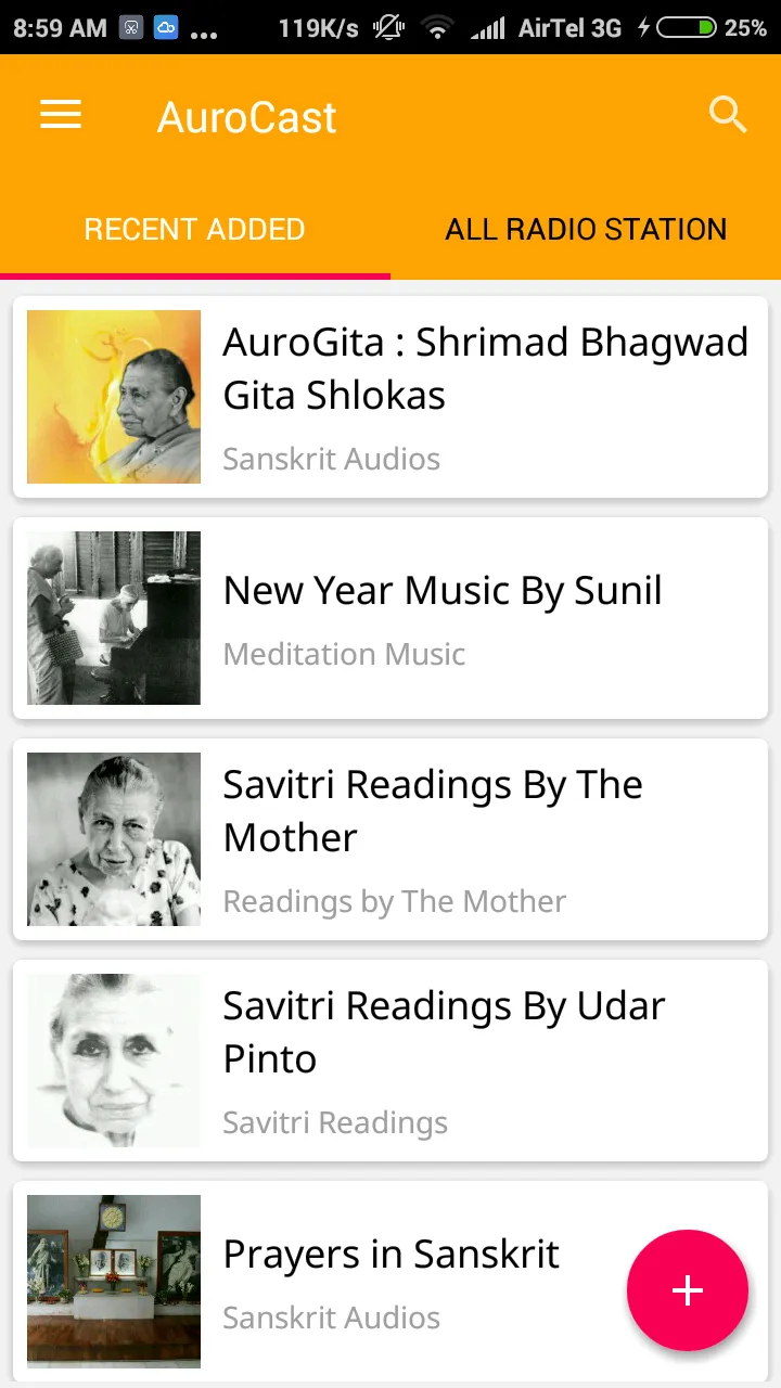 AuroCast : The Mother's Radio | Indus Appstore | Screenshot