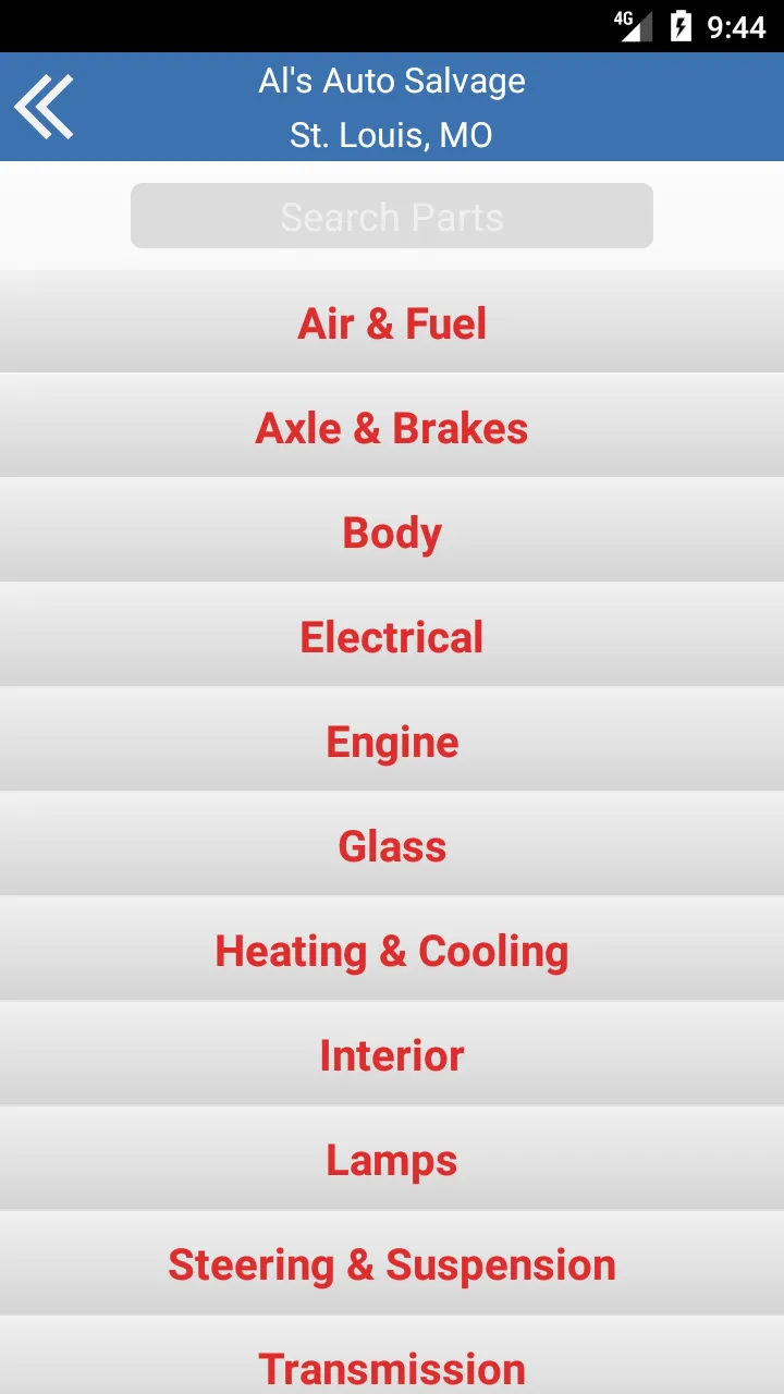 Al's Auto Salvage & Sales | Indus Appstore | Screenshot