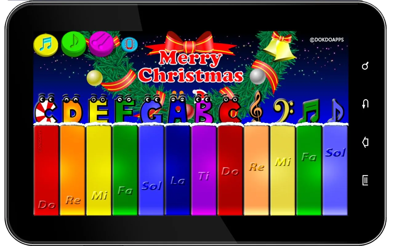 My baby Xmas Piano | Indus Appstore | Screenshot