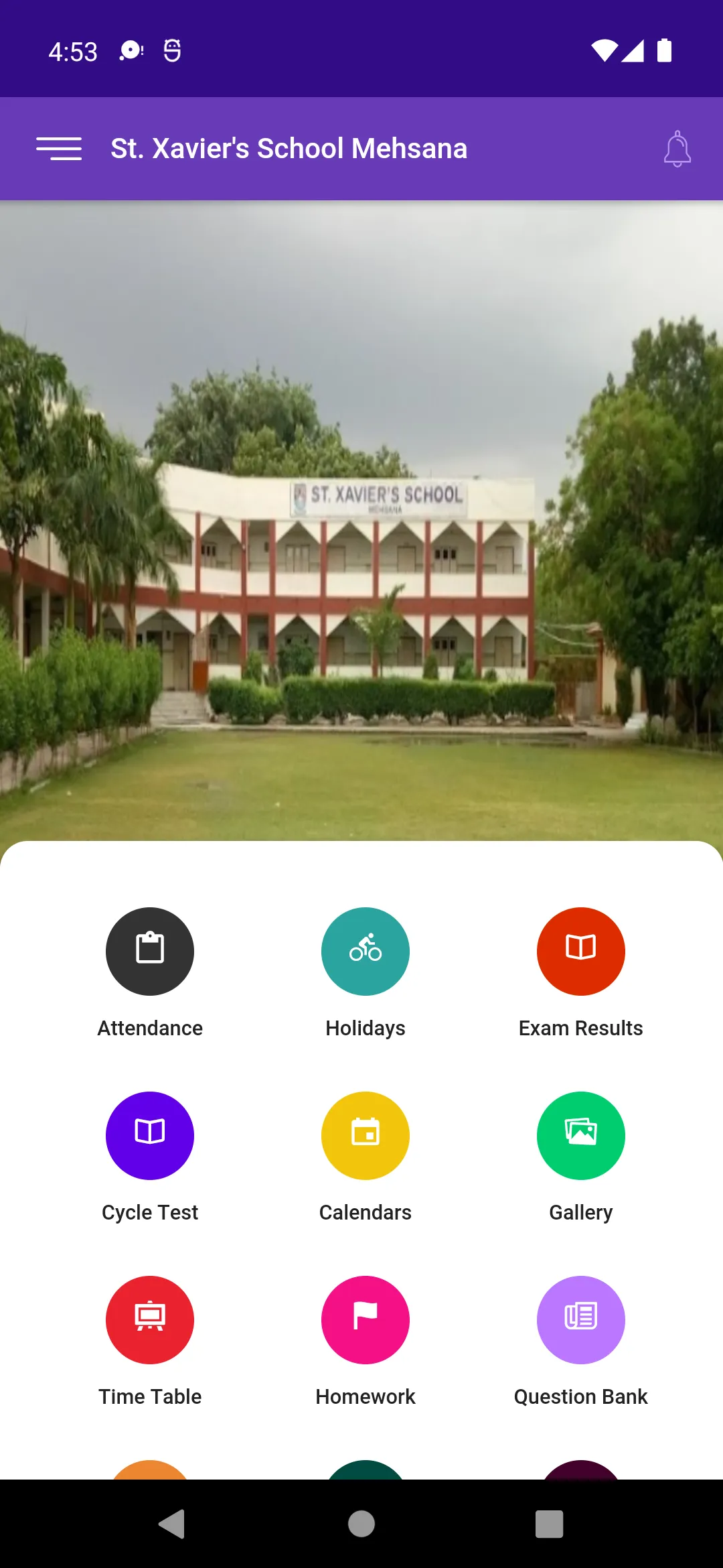 St. Xavier's School Mehsana | Indus Appstore | Screenshot