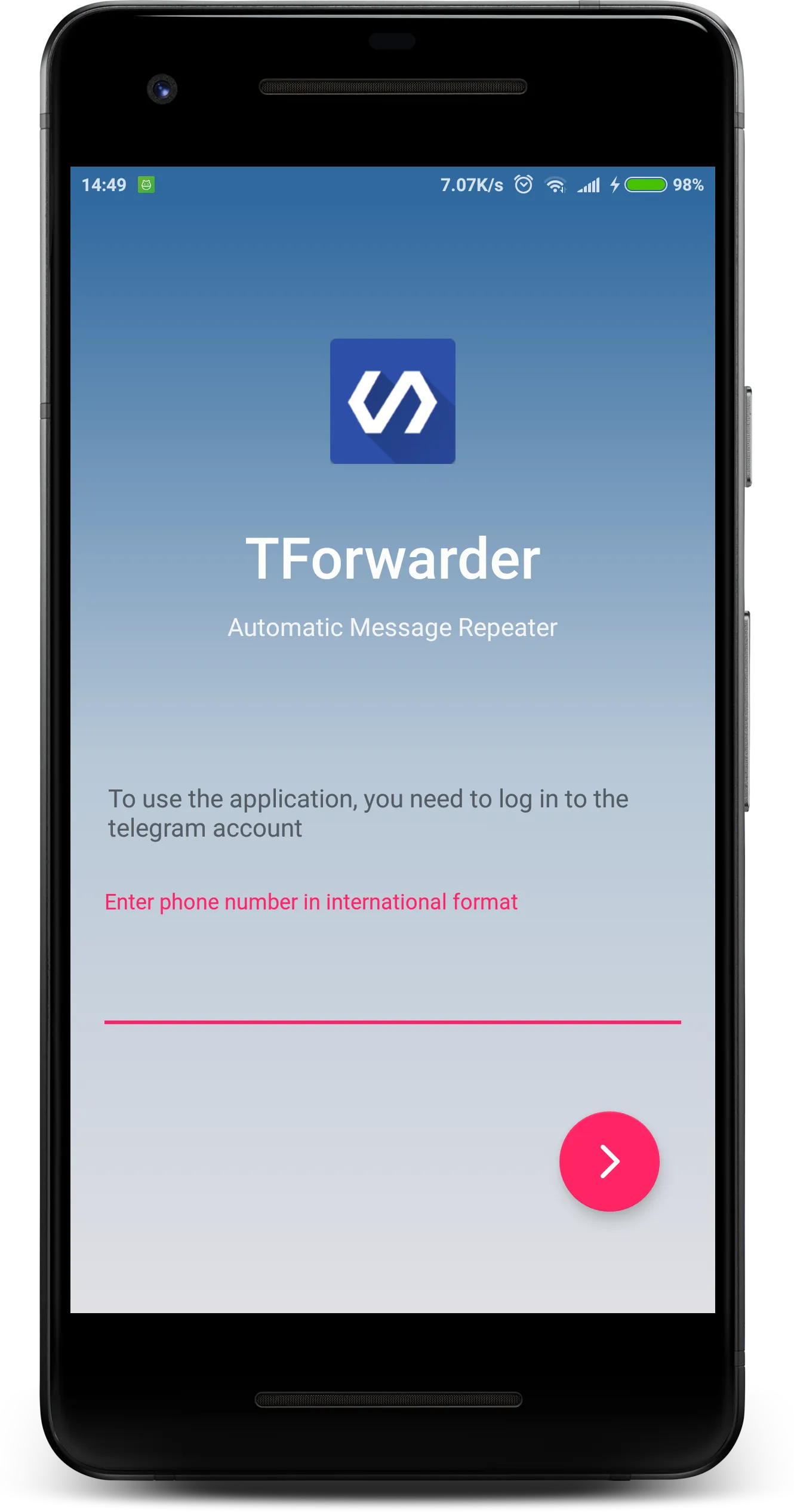 TForwarder - message forwarder | Indus Appstore | Screenshot