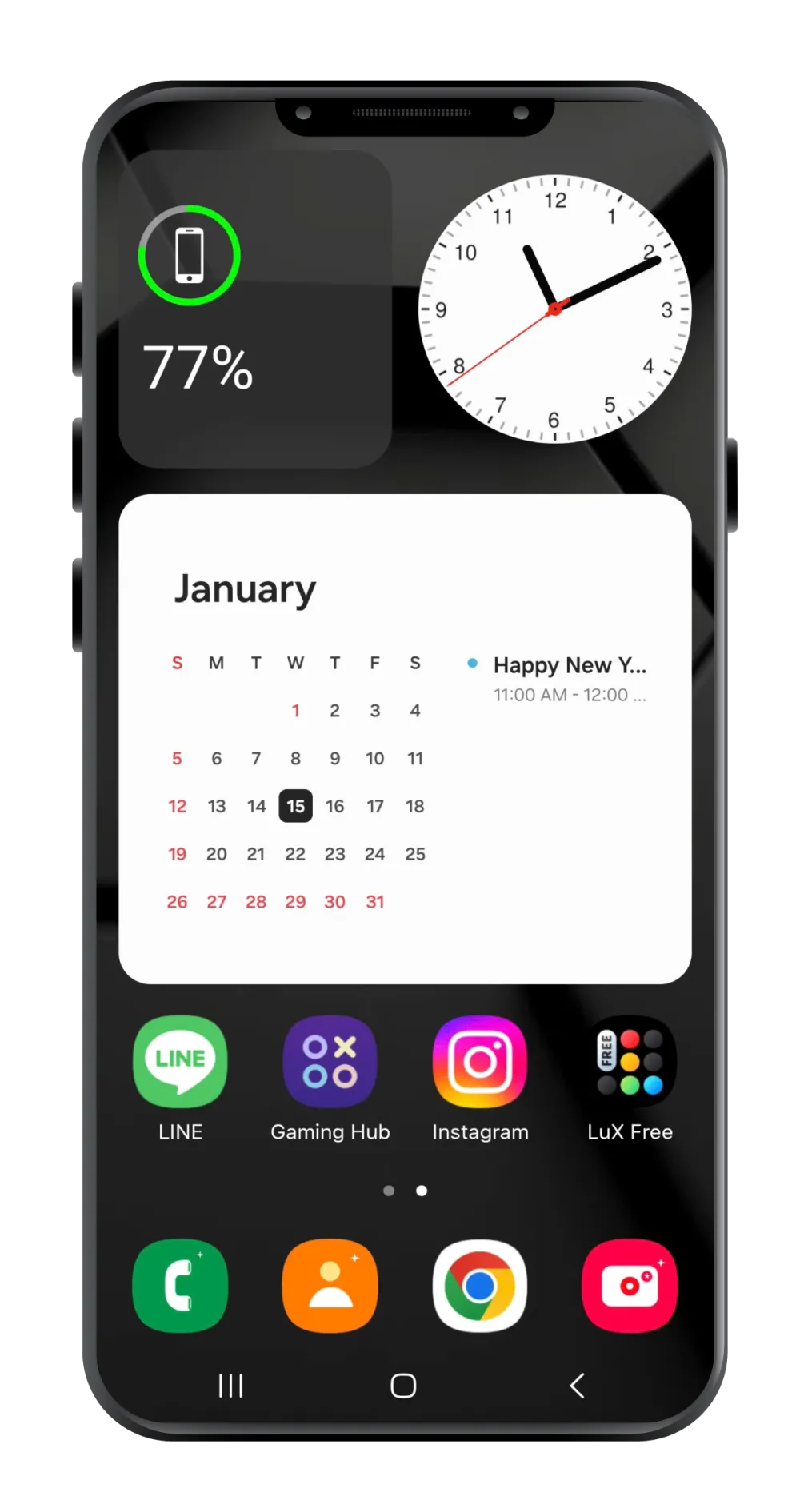 S25 Launcher One Ui | Indus Appstore | Screenshot