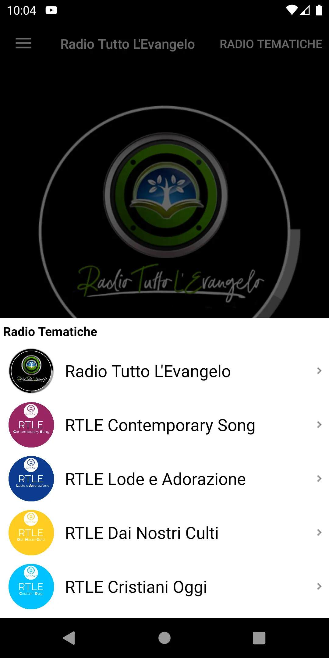 Radio Tutto L’Evangelo | Indus Appstore | Screenshot