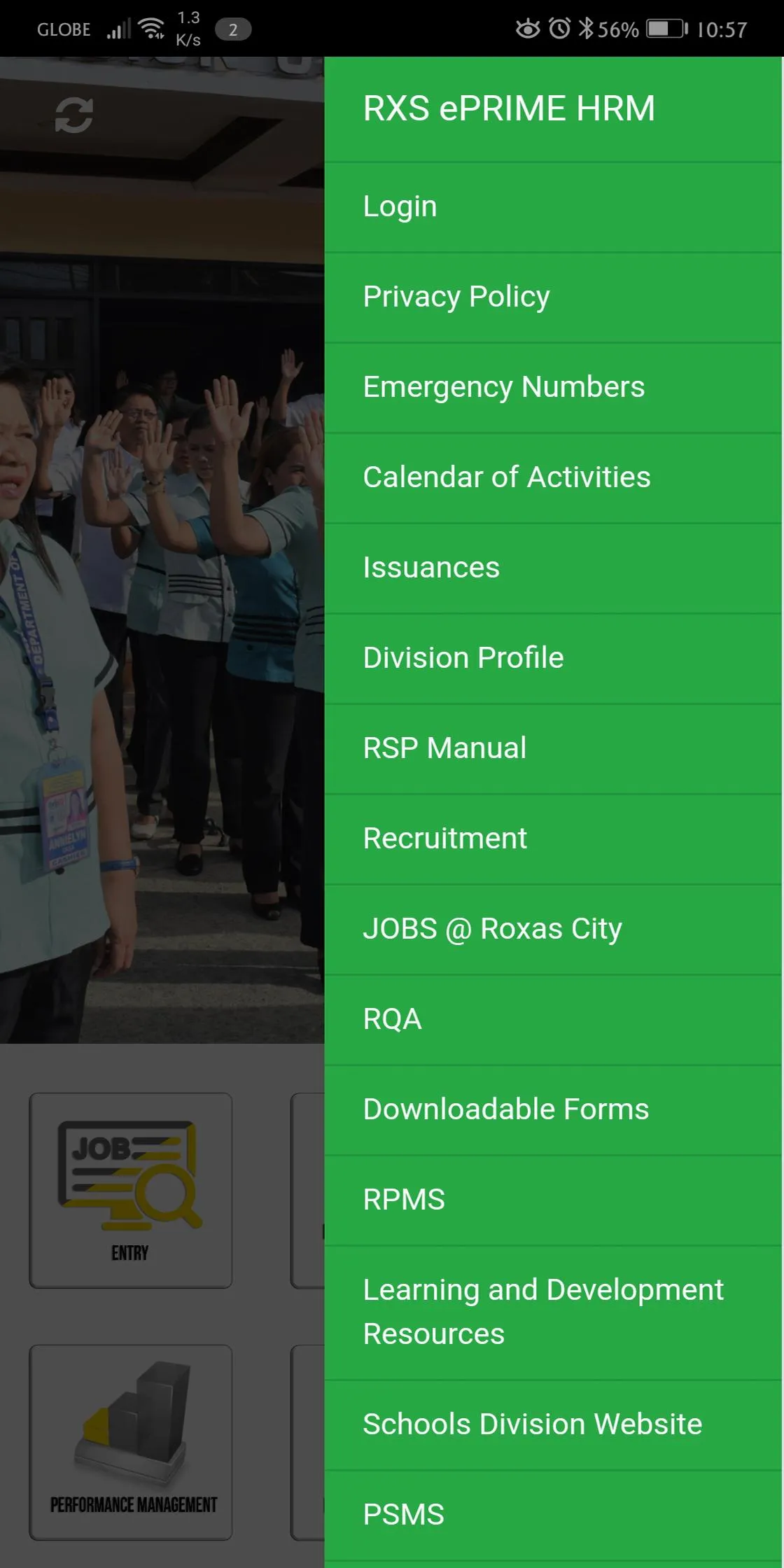 DepEd Roxas City ePRIME HRM | Indus Appstore | Screenshot