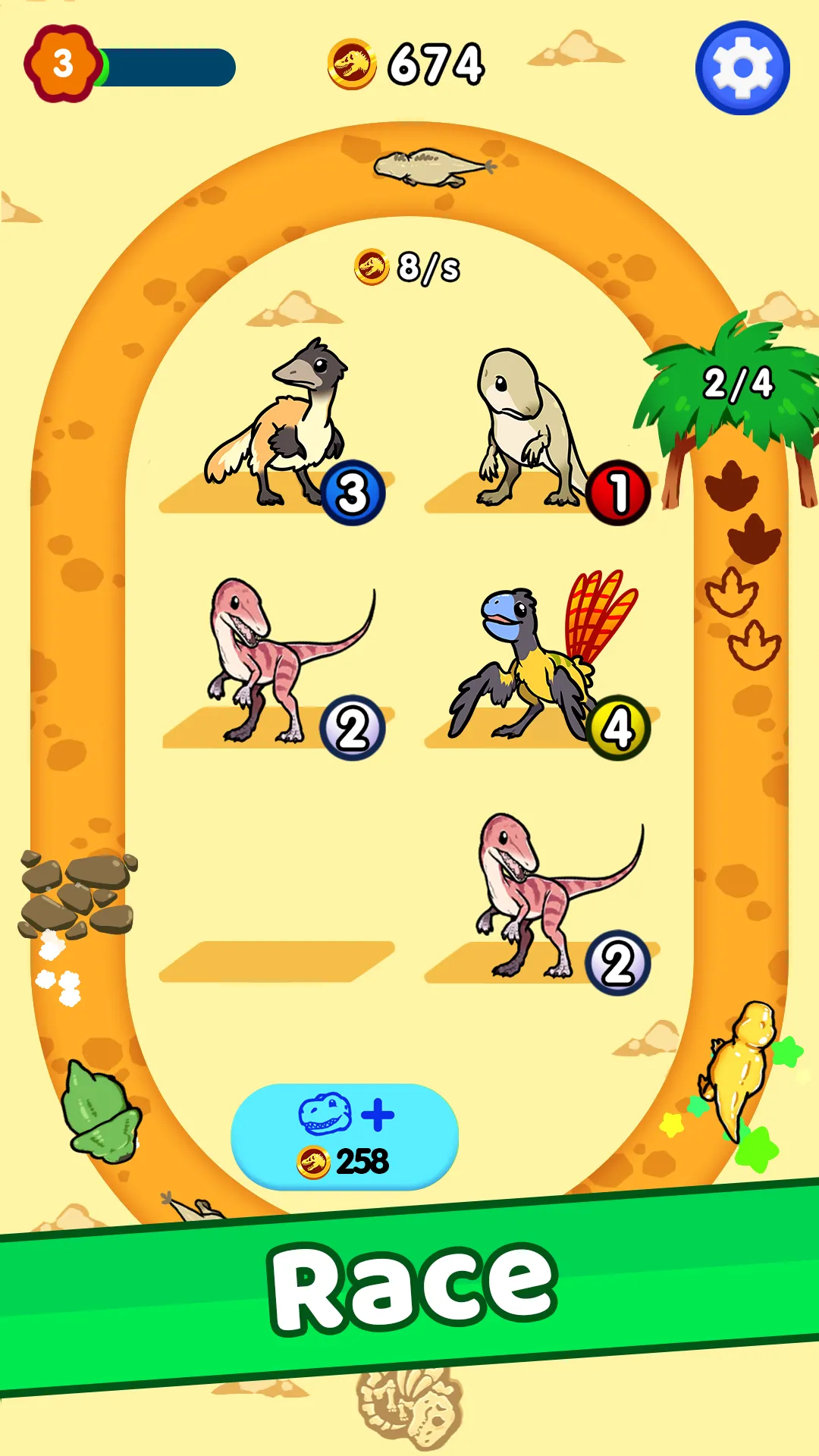 Merge Dinosaurs | Indus Appstore | Screenshot