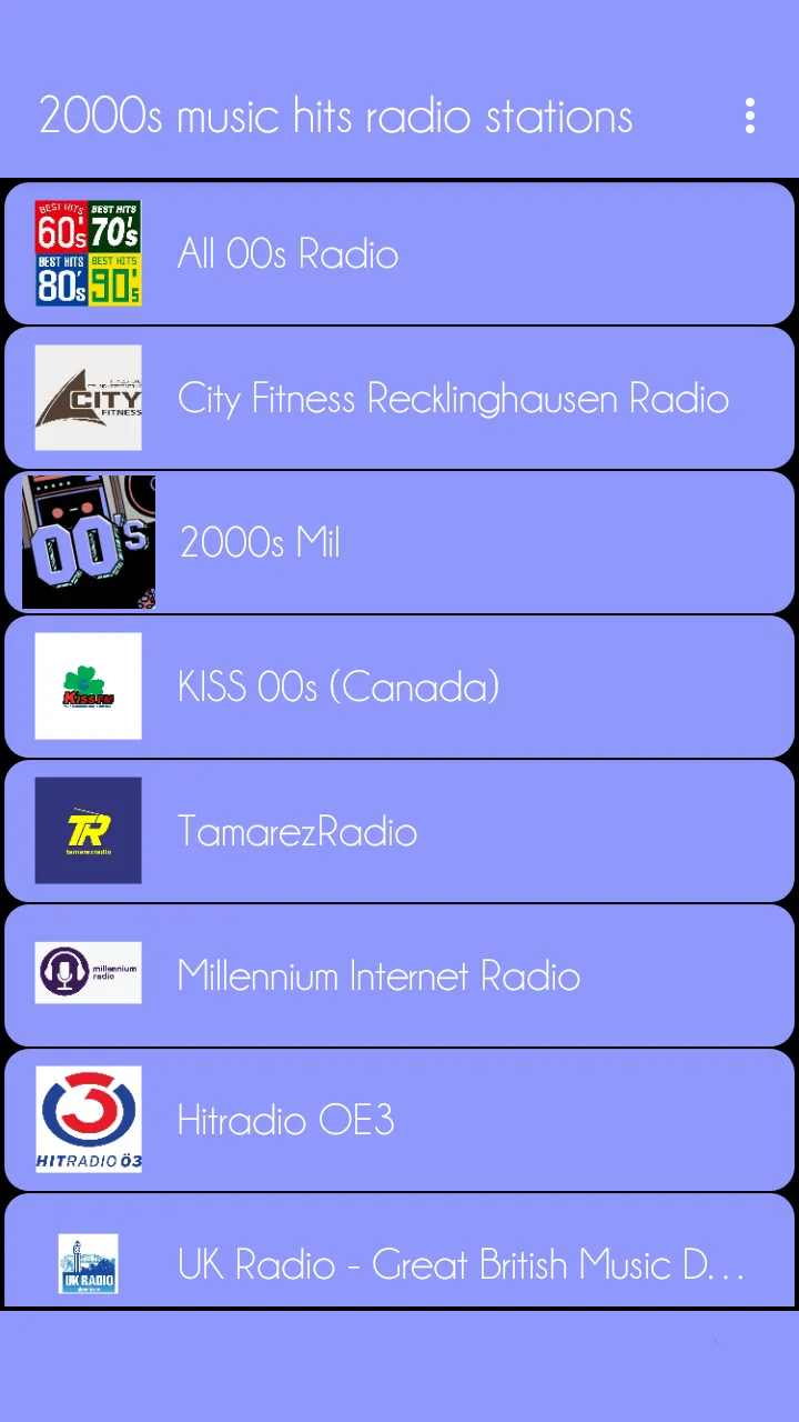 2000s Music Radio Stations | Indus Appstore | Screenshot