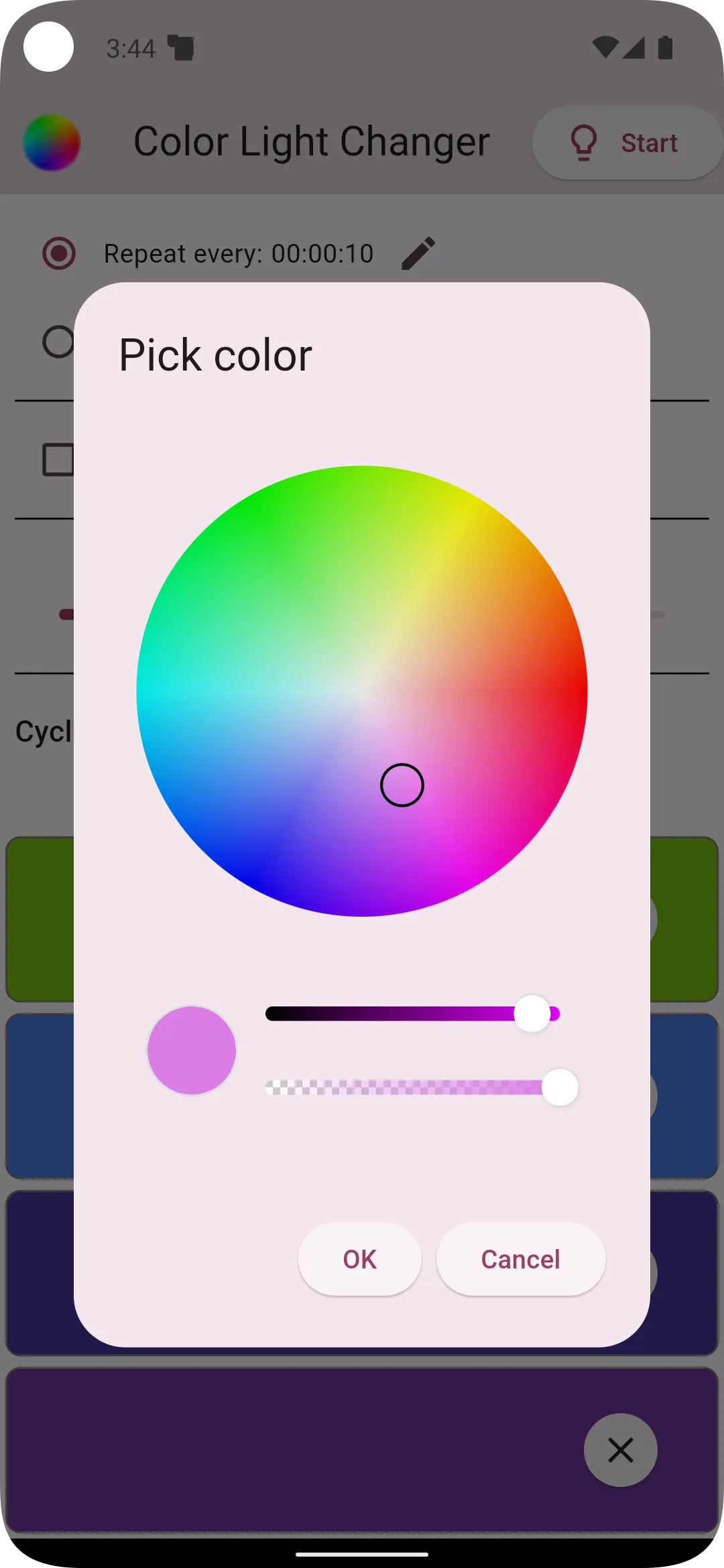 Color Light Changer | Indus Appstore | Screenshot