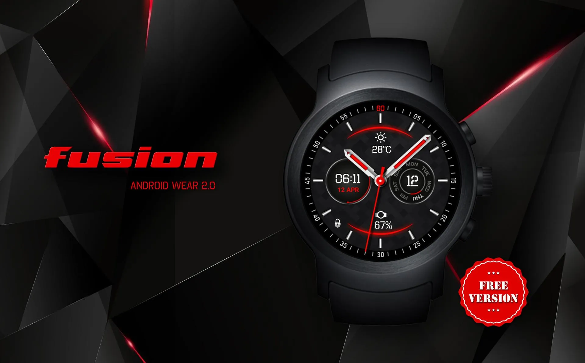 Fusion Watch Face | Indus Appstore | Screenshot