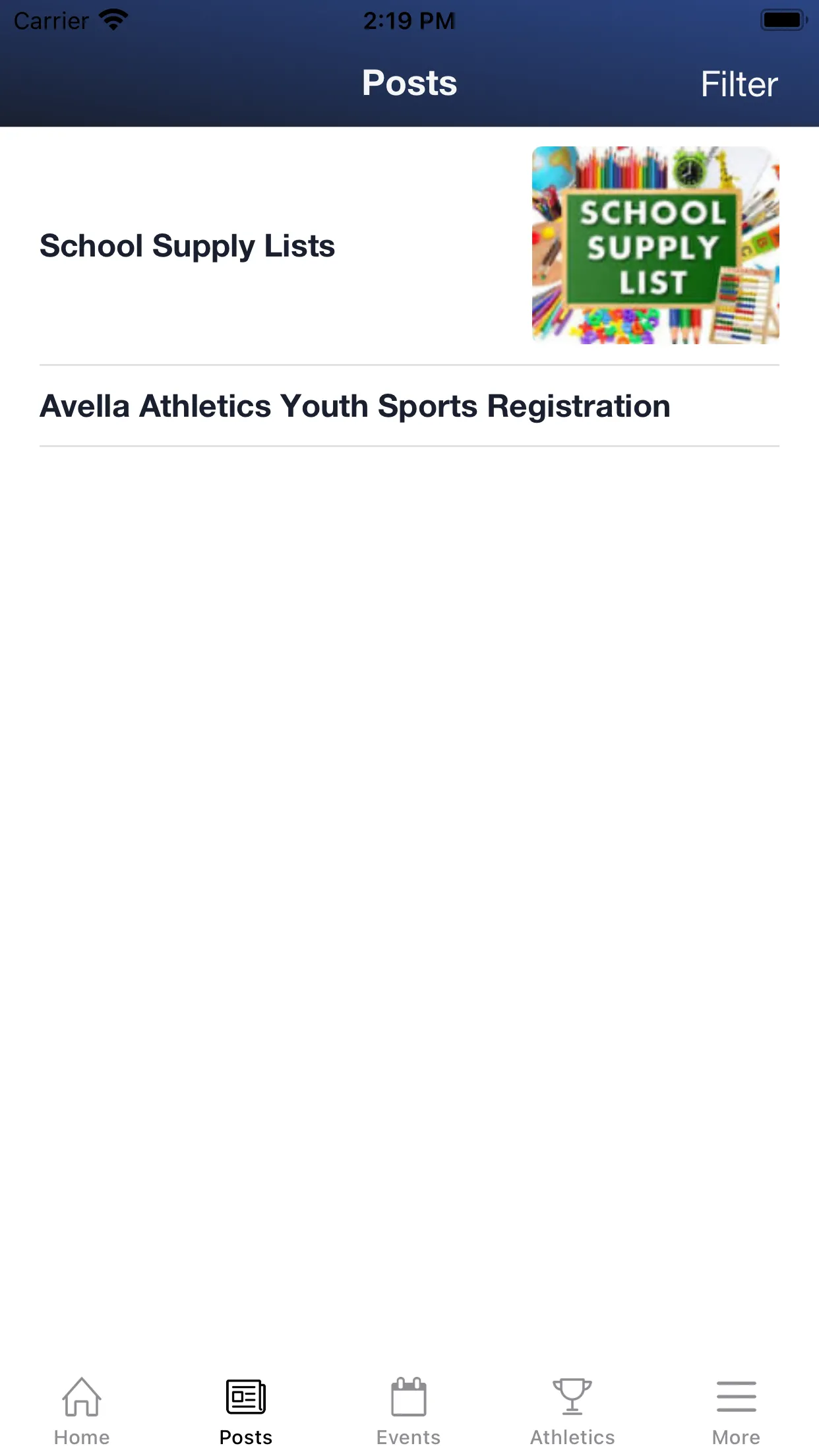 Avella Area School District | Indus Appstore | Screenshot