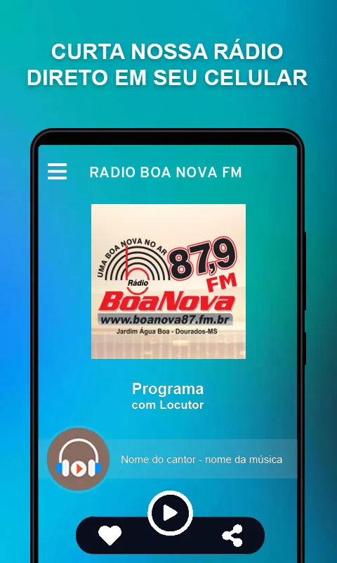 RADIO BOA NOVA FM | Indus Appstore | Screenshot