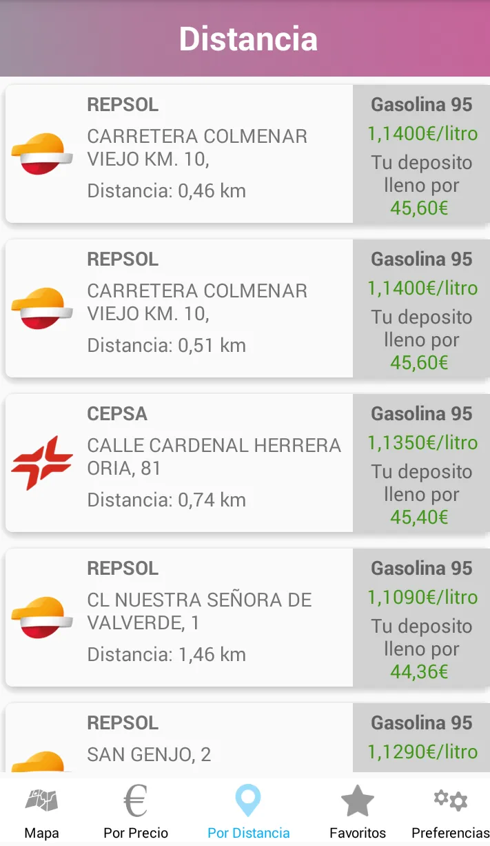 GasofApp - Gas stations | Indus Appstore | Screenshot