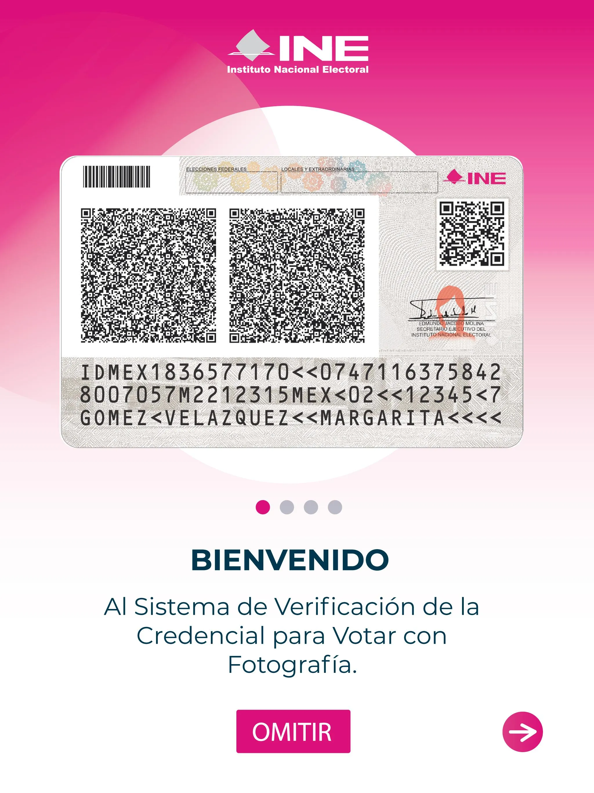 Valida INE-QR | Indus Appstore | Screenshot