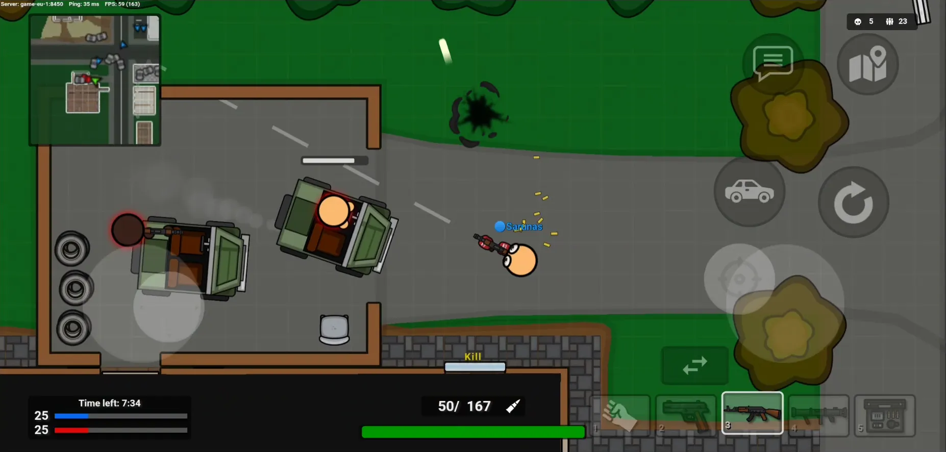 BattleDudes.io Online Shooter | Indus Appstore | Screenshot