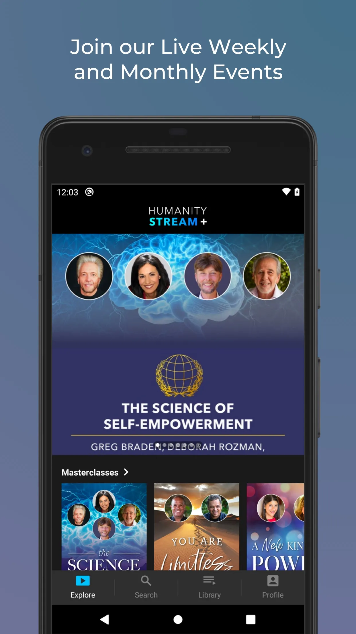 Humanity Stream+ | Indus Appstore | Screenshot