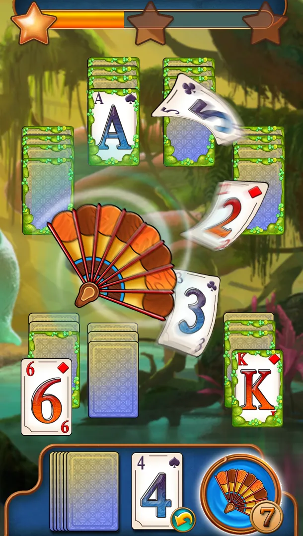 Tri Peaks Offline Solitaire | Indus Appstore | Screenshot