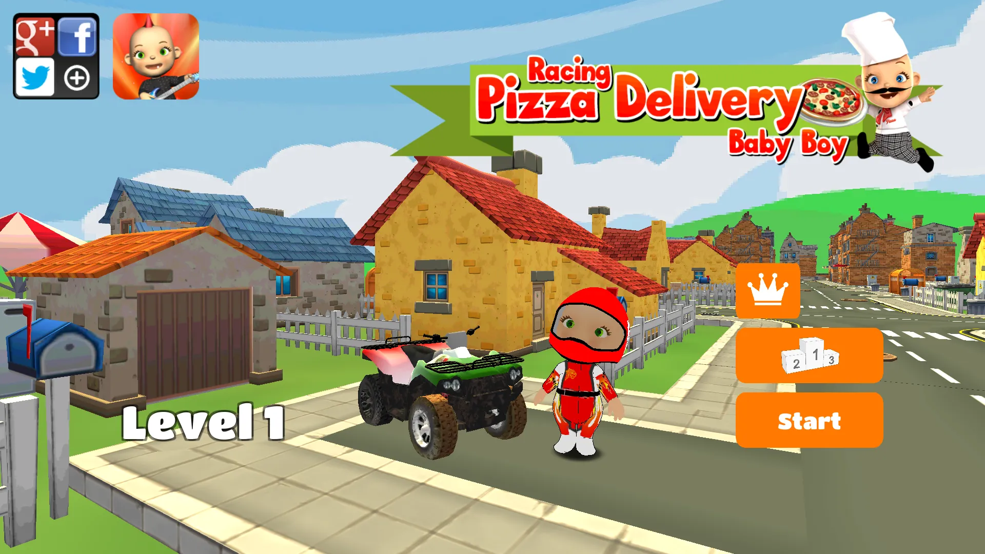 Racing Pizza Delivery Baby Boy | Indus Appstore | Screenshot