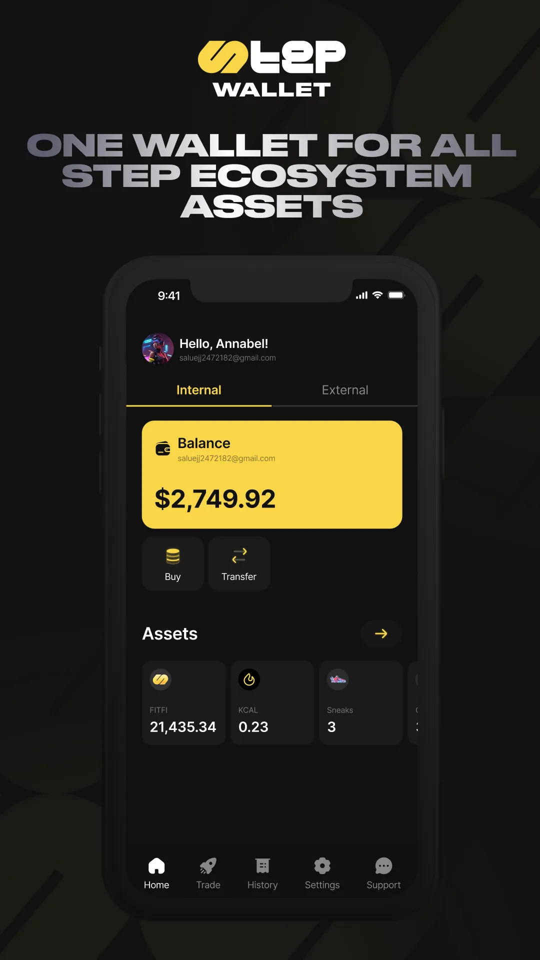 Step Crypto Wallet | Indus Appstore | Screenshot